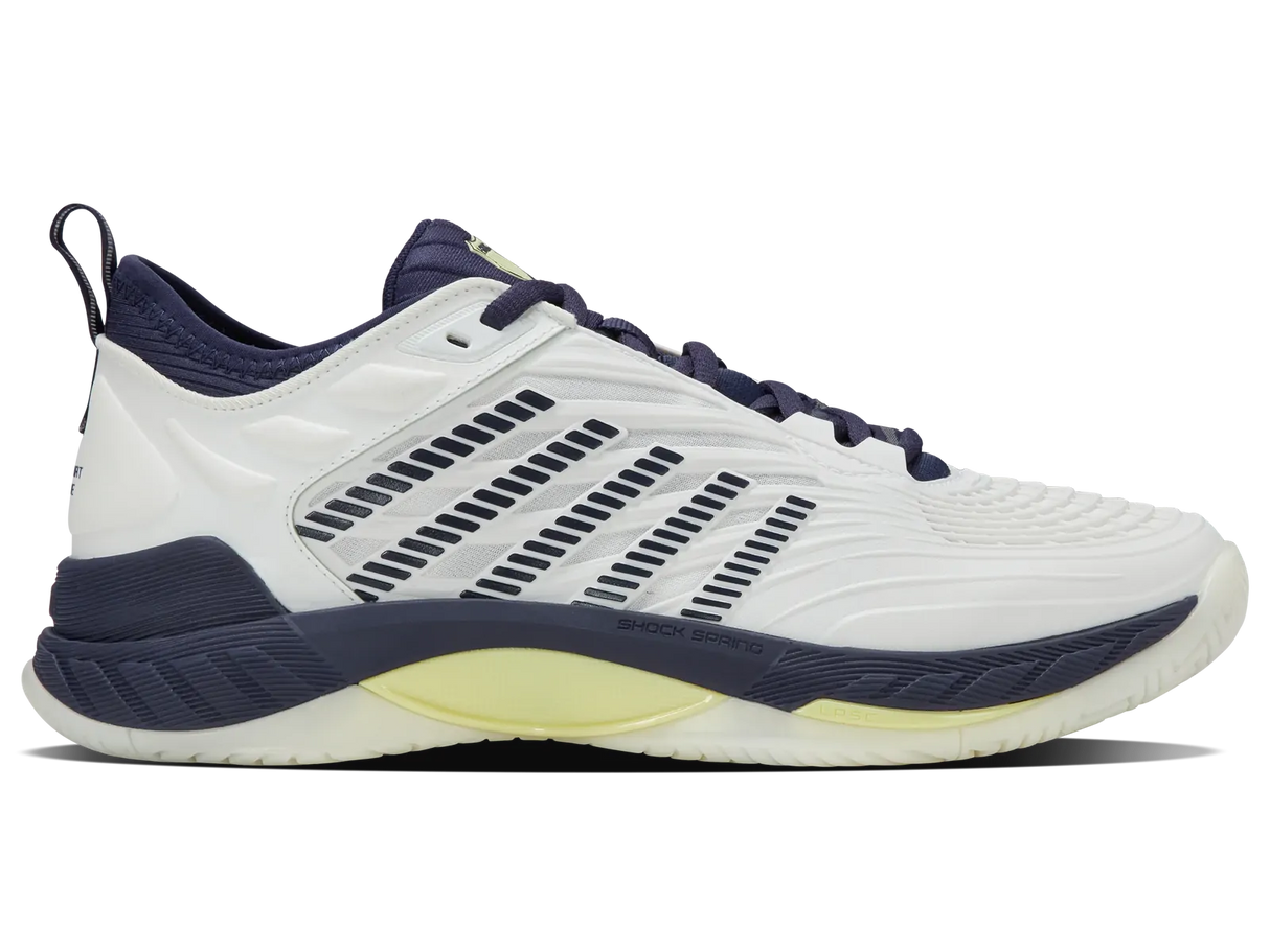 K-Swiss Mens Hypercourt Supreme 2 Tennis Shoes in Naval Academy/Blanc De Blanc