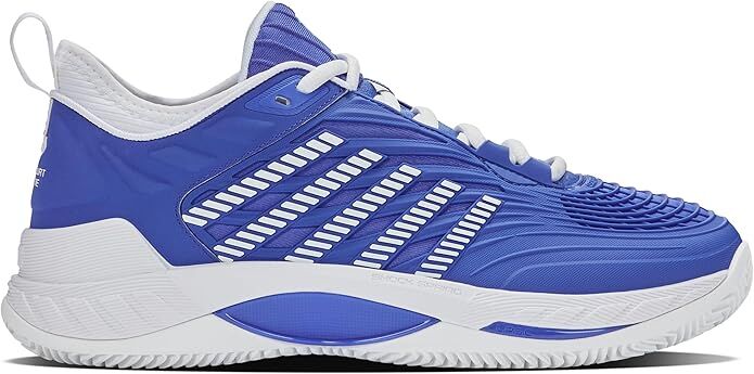 K-Swiss Mens Hypercourt Supreme 2 Clay Herringbone Tennis Shoes - Blue