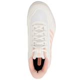 K-Swiss Womens Hypercourt Express 3 All Court Tennis Shoes in Egret/Peach Parfait