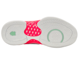K-Swiss Womens Hypercourt Express 2 Tennis Shoes Durawrap Flex CMEVA in White/Neon Pastel Pink