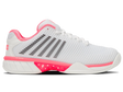 K-Swiss Womens Hypercourt Express 2 Tennis Shoes Durawrap Flex CMEVA in White/Neon Pastel Pink - US 10