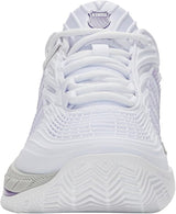 K-Swiss Womens Hypercourt Supreme 2 Clay Herringbone Tennis Shoes - White/Lunar