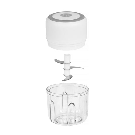 Cook Easy 250ml Cordless USB Rechargeable Mini Food Chopper Processor