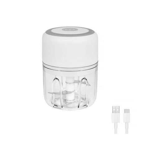 Cook Easy 250ml Cordless USB Rechargeable Mini Food Chopper Processor