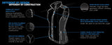 Kuhl Firefly Womens Primaloft Gold Puffer Vest - Ash (Sleeveless Insulated Winter Top)
