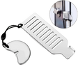 Anti-Theft Portable Door Lock Latch Stopper Jammer Security for Travel, Hotels & Home 
