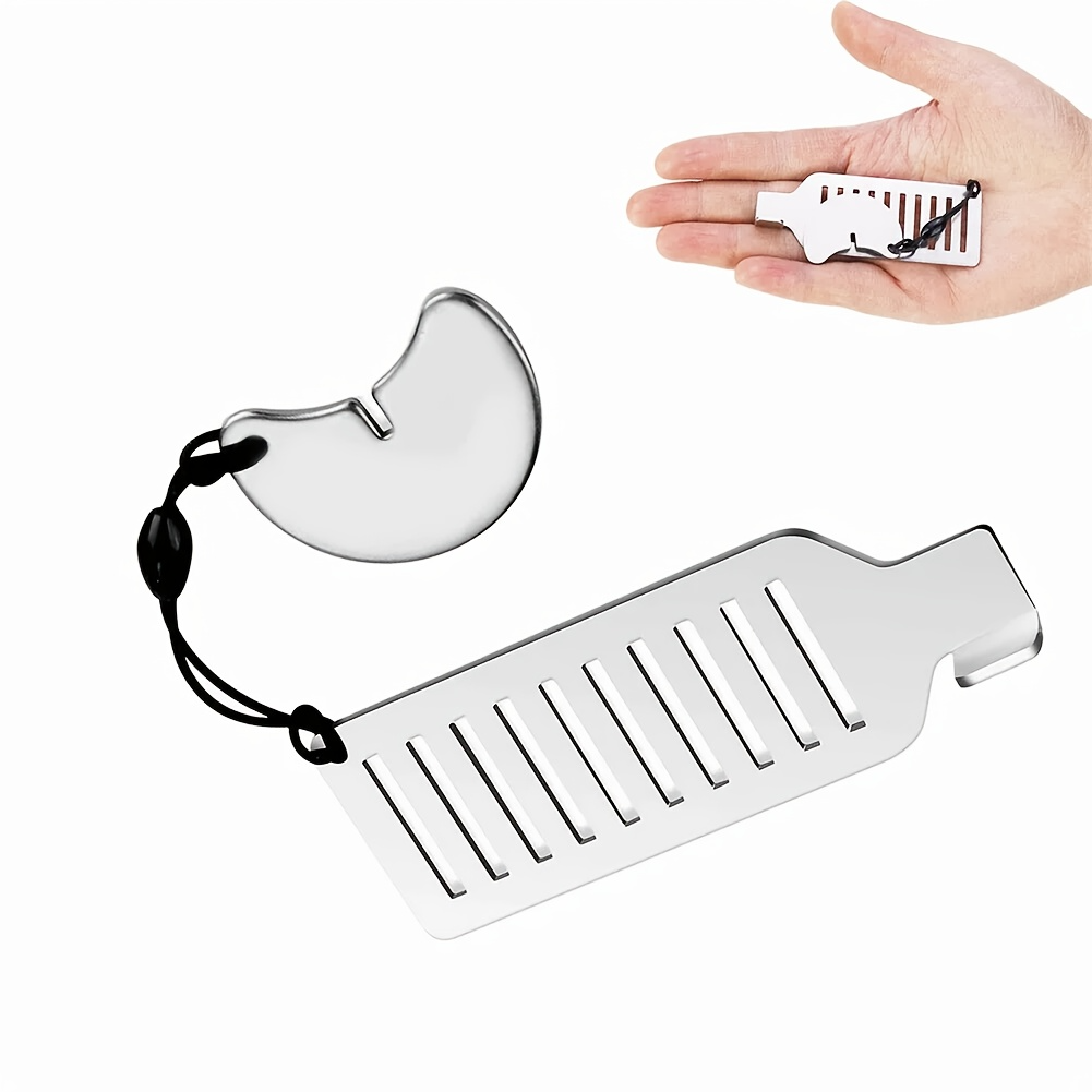 Anti-Theft Portable Door Lock Latch Stopper Jammer Security for Travel, Hotels & Home 