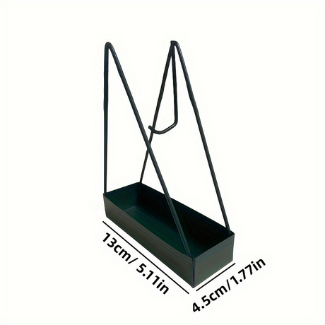Green Metal Mosquito Incense Holder - Nordic Design with Ash Tray (For Home & Hotel)