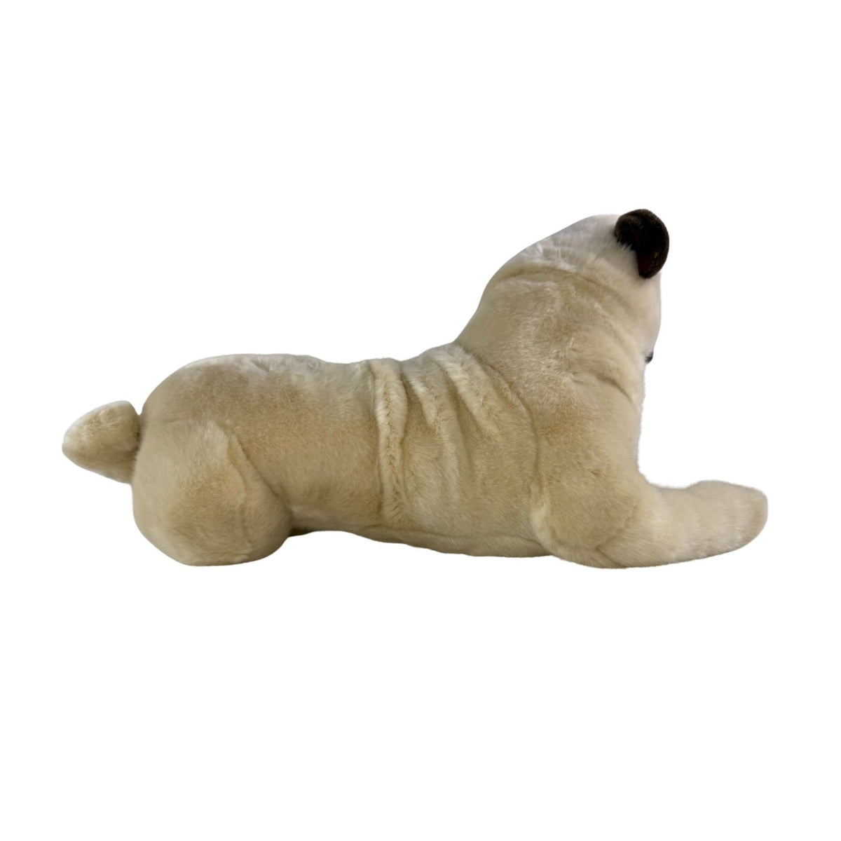 Bocchetta Kaos 44cm Lying Pug Plush Toy (Realistic Stuffed Animal Dog Gift)