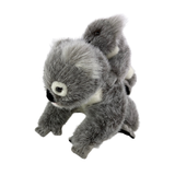 Bocchetta Kelly & Kiri 23cm Koala with Baby on Back Plush Toy - Grey (Australian Stuffed Animal Souvenir Gift)