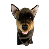Bocchetta Kelpie Plush Golf Club Head Cover - Brown/Tan (Novelty Animal Golfer Gift)