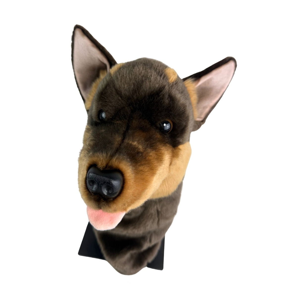 Bocchetta Kelpie Plush Golf Club Head Cover - Brown/Tan (Novelty Animal Golfer Gift)