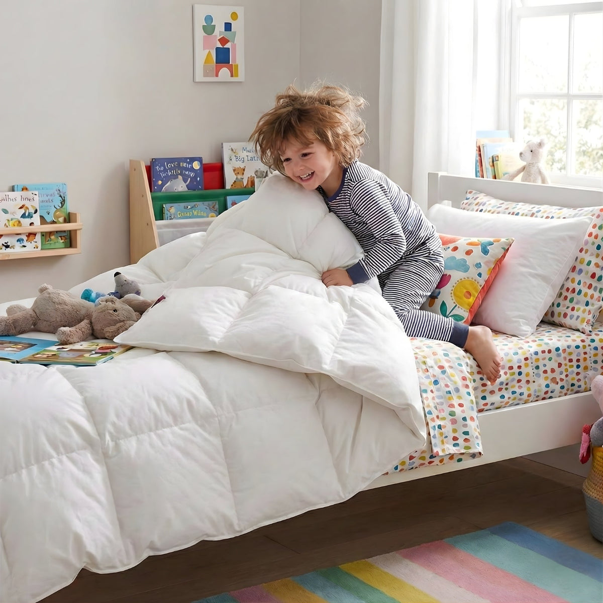Renee Taylor Australian Pure Merino Wool Kids Quilt (550 GSM, Cotton Percale Casing)