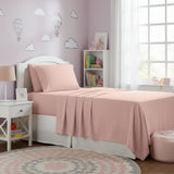 Park Avenue 175 GSM Egyptian Cotton Flannelette Bed Sheet Set - Rose