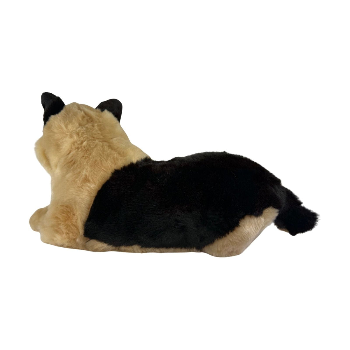 Bocchetta King 40cm Lying German Shepherd Plush Toy (Realistic Stuffed Animal Dog Gift)