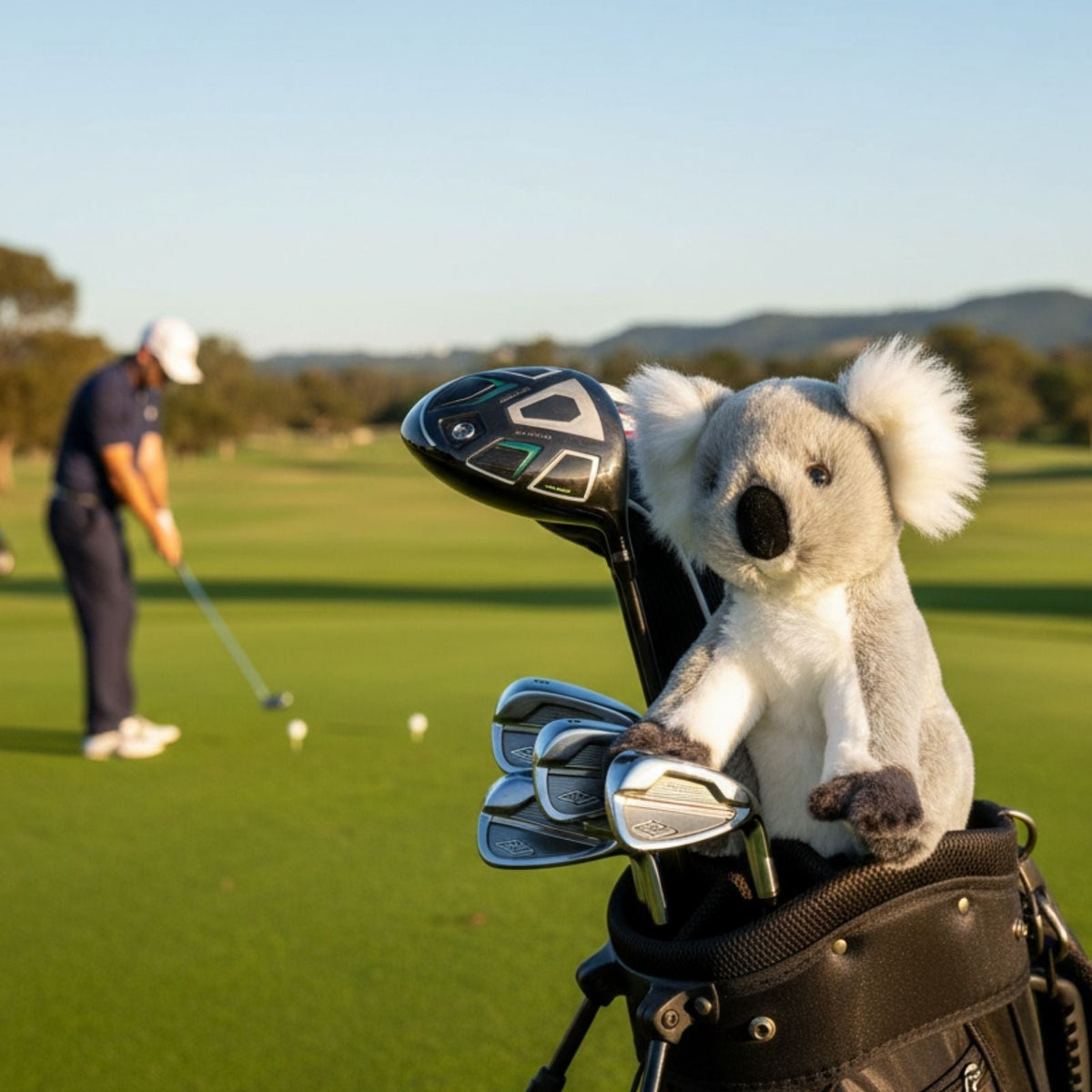 Bocchetta Koala Plush Golf Club Head Cover (Novelty Animal Golfer Gift)
