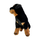 Bocchetta Koda 25cm Sitting Rottweiler Plush Toy (Realistic Stuffed Animal Dog Gift)