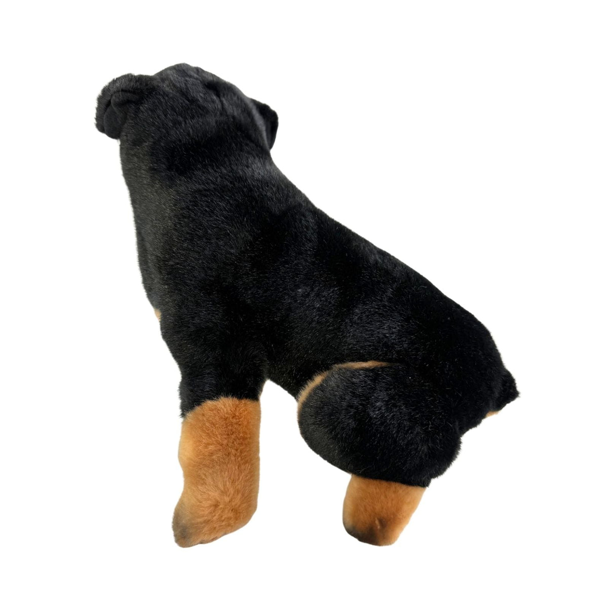 Bocchetta Koda 25cm Sitting Rottweiler Plush Toy (Realistic Stuffed Animal Dog Gift)