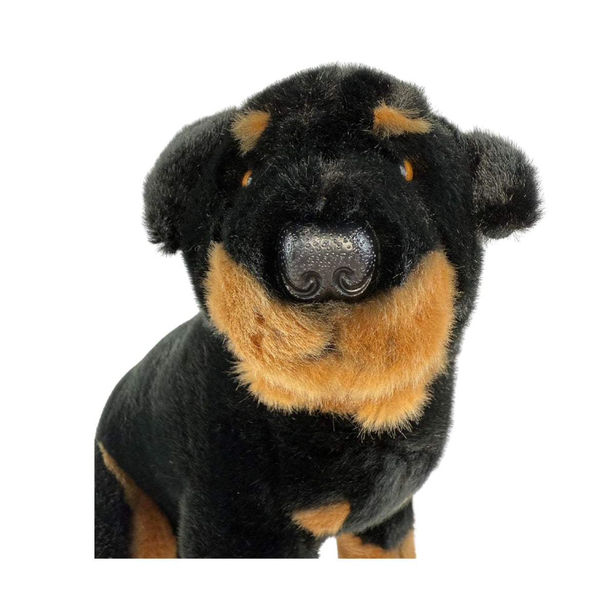 Bocchetta Koda 25cm Sitting Rottweiler Plush Toy (Realistic Stuffed Animal Dog Gift)