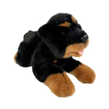 Bocchetta Kujo 28cm Floppy Rottweiler Puppy Plush Toy (Realistic Stuffed Animal Dog Gift)