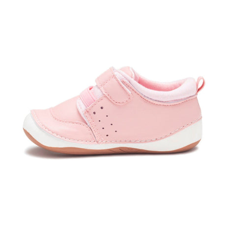 BILLYCART Barefoot Girls Wide-Fit First Walker Sneaker Shoes Ellie Sneakers in Pink