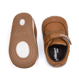 BILLYCART Barefoot Wide-Fit First Walker Boots Shoes Hunter in Tan Brown