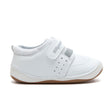 BILLYCART Baby Toddler Boys Girls Unisex White BROOKLYN sneakers Wide Fit Barefoot Walker Shoes - EU 20
