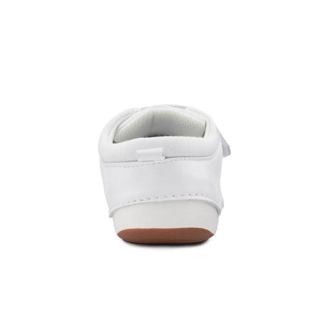 BILLYCART Brooklyn 2.0 Kids Wide-Fit Barefoot First Walker Sneakers - White (Shoes/Boots)