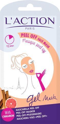 L'Action Peel Off Face Mask For Deep Cleansing - Cinnamon
