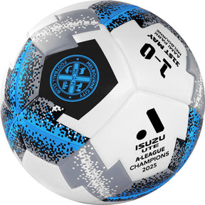 A-League Melbourne City FC 2025 Champions Soccer Ball - Size 5 (Officially Licensed)