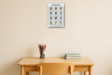 Australian Snakes: A4 Matte Laminated Educational Poster Print - 210x297mm