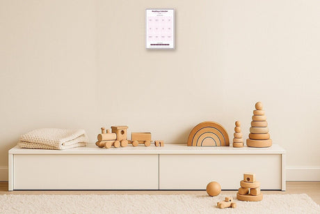 Reading a Calendar: A4 Matte Laminated Educational Poster Print - 210x297mm