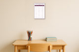 Fractions, Decimals & Percentages: A4 Matte Laminated Educational Poster Print - 210x297mm