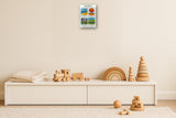 Seasons of Australia: A4 Matte Laminated Educational Poster Print - 210x297mm