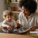 Solar System Planets: A4 Matte Laminated Educational Poster Print - 210x297mm