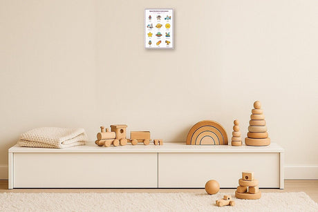 4-Pack Space & Astronomy Educational Posters Set - A4 Matte Laminated Prints (210x297mm)