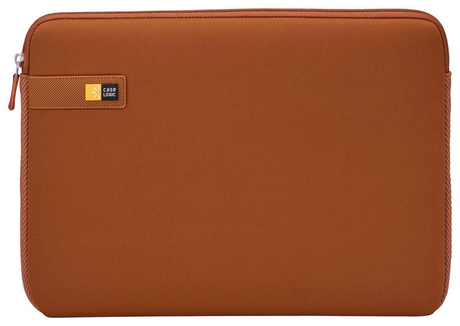 Case Logic LAPS-114 14" Computer Laptop Sleeve Case in Rustic Amber (Impact Foam Protection)
