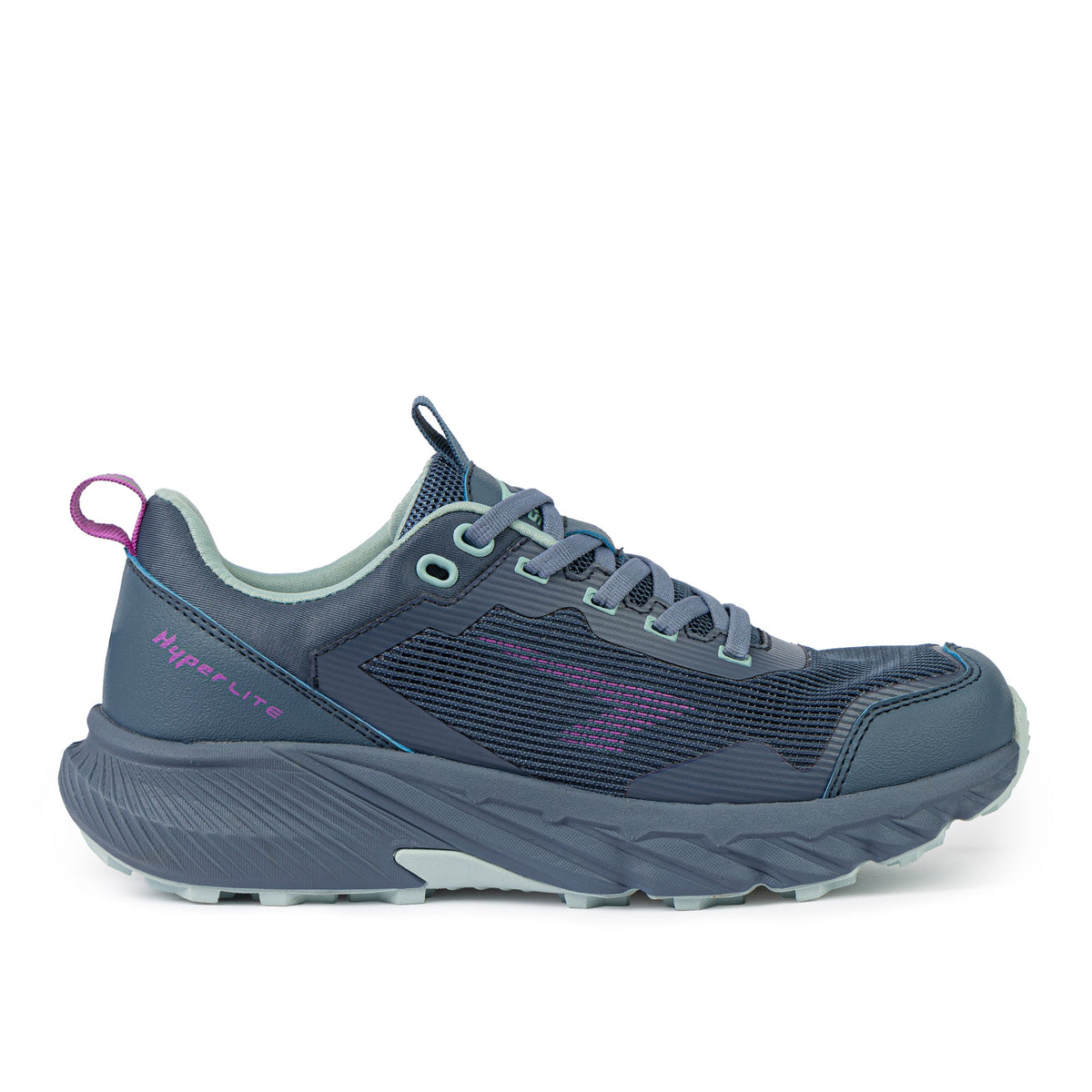 Sfida Lark Womens Trail Runners - Denim/Grape (Trail Running/Hiking Shoes)