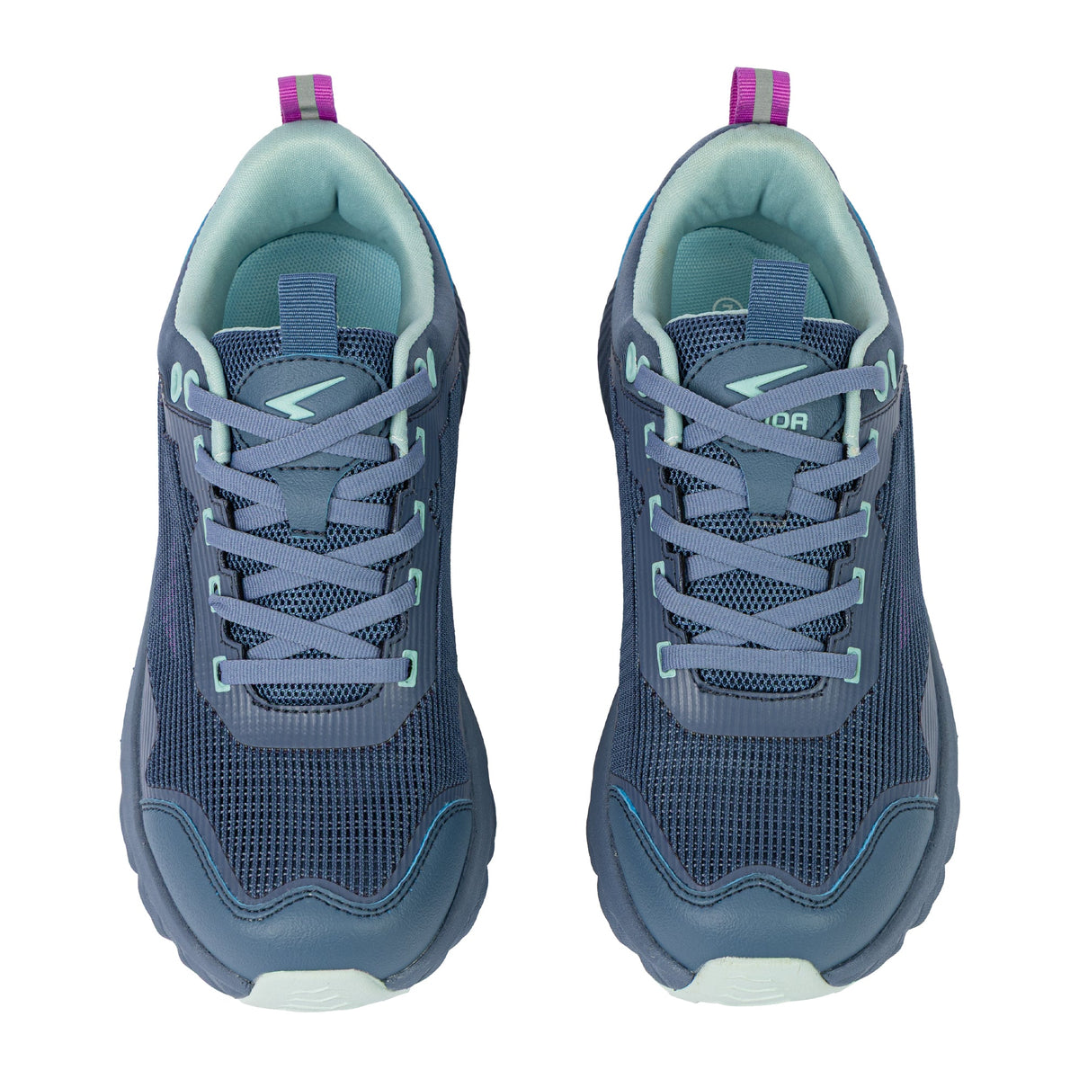 Sfida Lark Womens Trail Runners - Denim/Grape (Trail Running/Hiking Shoes)