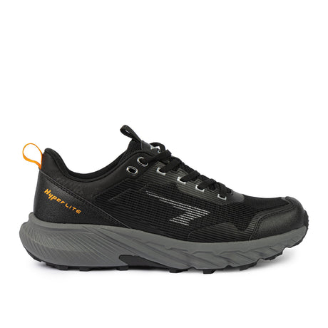 Sfida Lark Mens Trail Runners - Black/Grey/Orange (Trail Running/Hiking Shoes) - BLACK/GREY