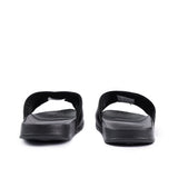 Sfida Laze Girls Slides - Black/Metallic Blush (Kids Slip On Sandals)