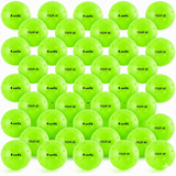 50x LUFT "Tour 40" Outdoor Pickleball Balls Bulk - High Visibility Green (Hi Vis)