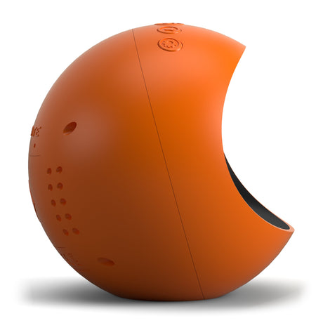 Newgate Centre Of The Earth LCD Alarm Clock - Pumpkin Orange