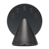 Lexon Conic Radio Alarm Clock - Grey (With Fm & Built-In Bluetooth Speaker)