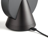 Lexon Conic Radio Alarm Clock - Grey (With Fm & Built-In Bluetooth Speaker)