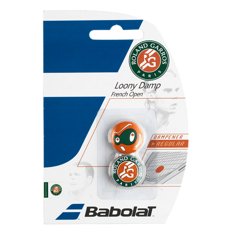 Babolat  Twin Loony Tennis Racquet String Dampener Roland Garros French Open - 1 Pack of 2