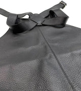 Waterproof Buffalo Leather Apron - Black (Cooking/Chef/Hairdresser)