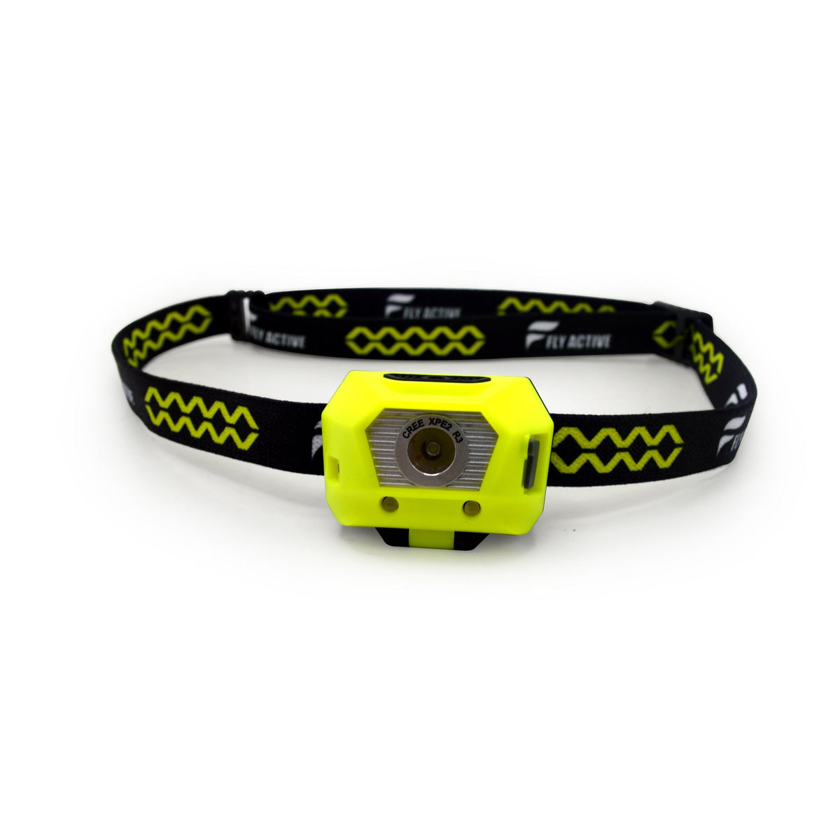 Fly Active Mini Running Light Rechargeable LED Head Torch - Black (Headlamp)