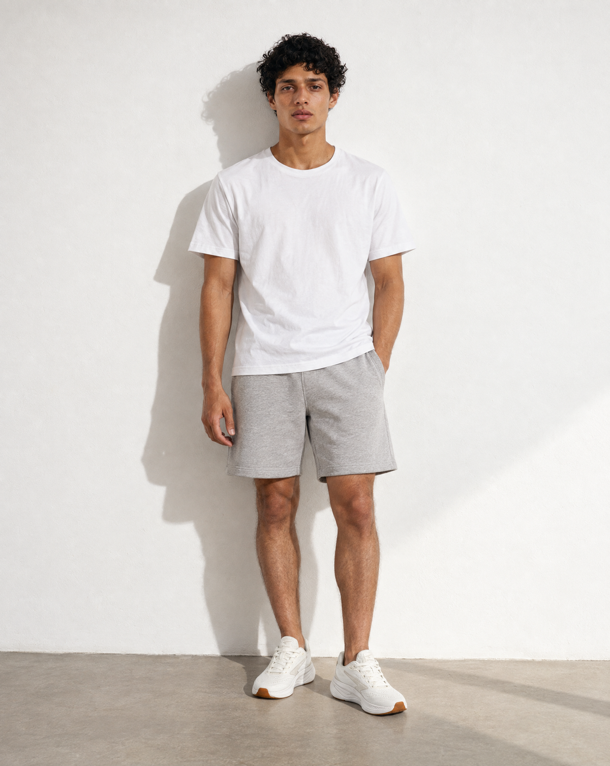 Sfida Leo Unisex Relaxed Fit Cotton T-Shirt - White (Mens/Womens Tee)