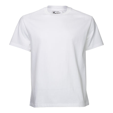 Sfida Leo Unisex Relaxed Fit Cotton T-Shirt - White (Mens/Womens Tee) - WHITE